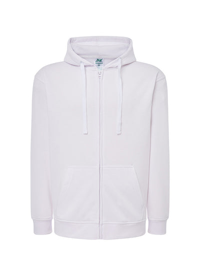 MEN'S LIGHTWEIGHT FRENCH TERRY HOODED ZIP-UP SWEATSHIRT