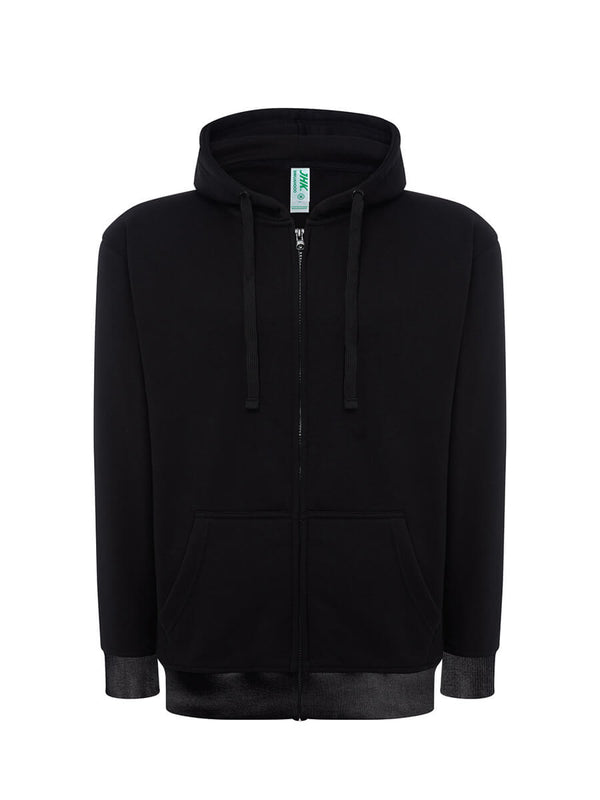 PREMIUM UNISEX HOODED SWEATSHIRT WITH ZIP