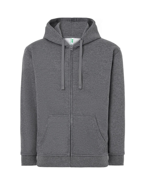 PREMIUM UNISEX HOODED SWEATSHIRT WITH ZIP