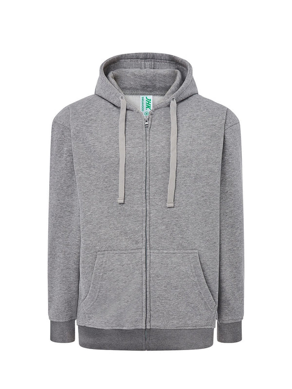 PREMIUM UNISEX HOODED SWEATSHIRT WITH ZIP