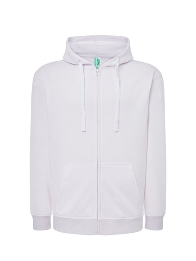 UNISEX SWEATSHIRT WITH HOOD AND PREMIUM ZIP