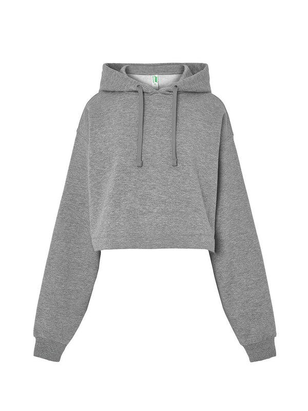 WOMEN'S REGULAR CROPPED HOODIE SWEATSHIRT