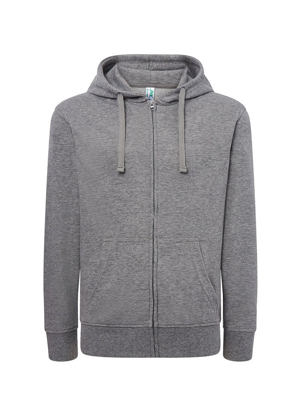 WOMEN'S LIGHTWEIGHT FRENCH TERRY HOODED SWEATSHIRT WITH ZIP