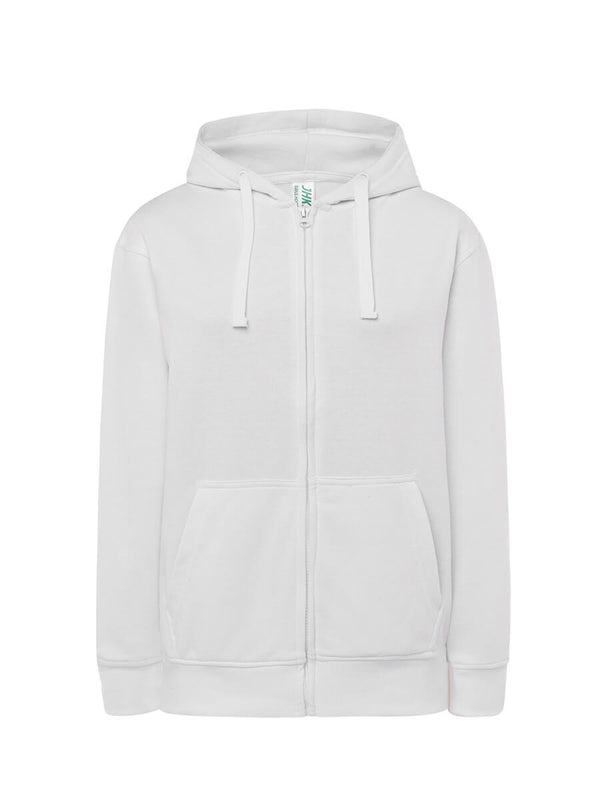 WOMEN'S LIGHTWEIGHT FRENCH TERRY HOODED SWEATSHIRT WITH ZIP