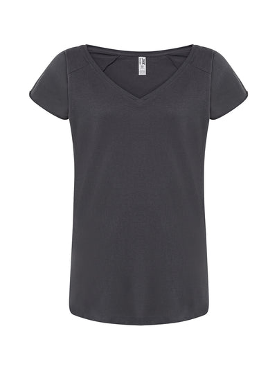 WOMEN'S SHORT SLEEVE V-NECK T-SHIRT URBAN SEA