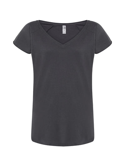 WOMEN'S SHORT SLEEVE V-NECK T-SHIRT URBAN SEA