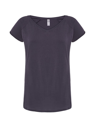 WOMEN'S SHORT SLEEVE V-NECK T-SHIRT URBAN SEA