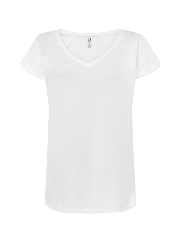 WOMEN'S SHORT SLEEVE V-NECK T-SHIRT URBAN SEA