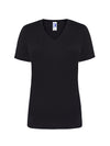 WOMEN'S SHORT SLEEVE REGULAR V-NECK T-SHIRT