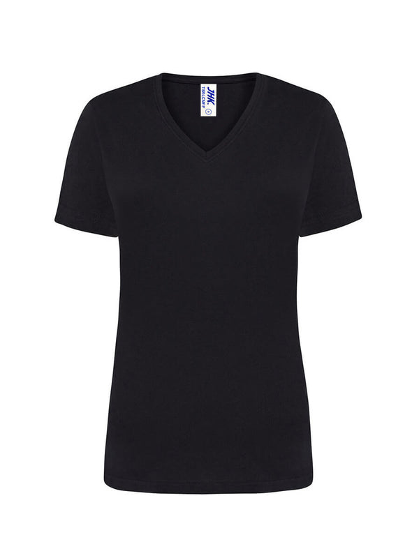WOMEN'S SHORT SLEEVE REGULAR V-NECK T-SHIRT