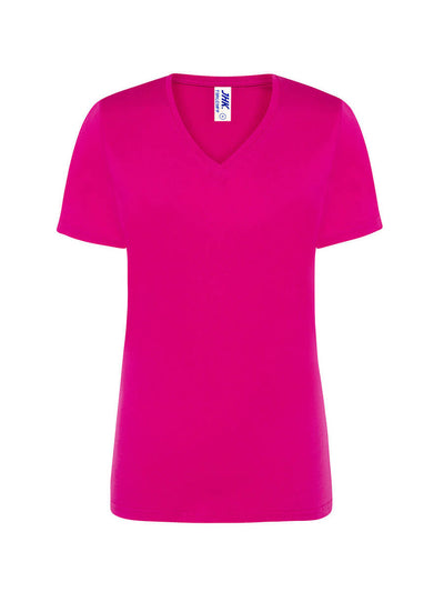 WOMEN'S SHORT SLEEVE REGULAR V-NECK T-SHIRT