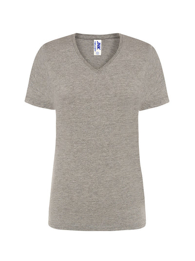 WOMEN'S SHORT SLEEVE REGULAR V-NECK T-SHIRT