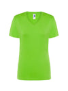 WOMEN'S SHORT SLEEVE REGULAR V-NECK T-SHIRT