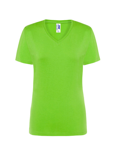 WOMEN'S SHORT SLEEVE REGULAR V-NECK T-SHIRT