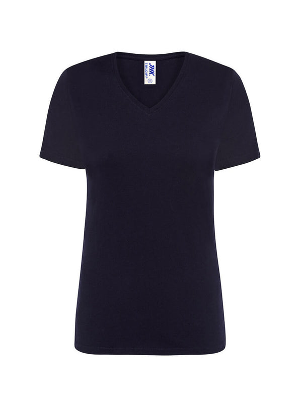 WOMEN'S SHORT SLEEVE REGULAR V-NECK T-SHIRT