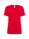 WOMEN'S SHORT SLEEVE REGULAR V-NECK T-SHIRT