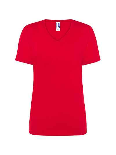 WOMEN'S SHORT SLEEVE REGULAR V-NECK T-SHIRT