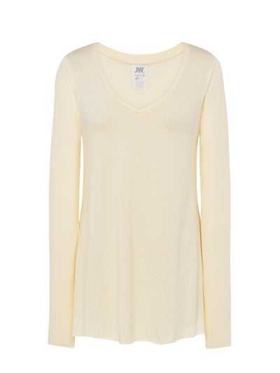 WOMEN'S LONG SLEEVE V-NECK T-SHIRT URBAN PAPUA