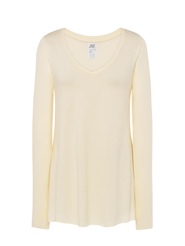 WOMEN'S LONG SLEEVE V-NECK T-SHIRT URBAN PAPUA