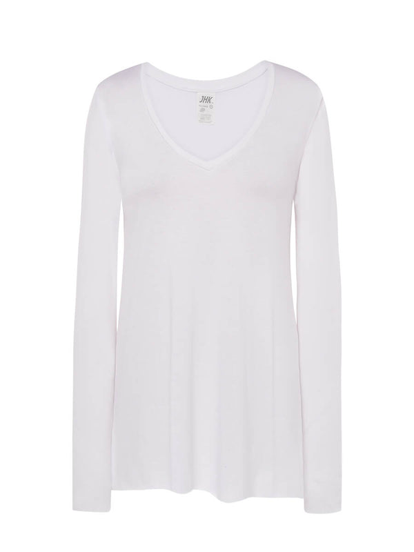 WOMEN'S LONG SLEEVE V-NECK T-SHIRT URBAN PAPUA