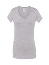 WOMEN'S SHORT SLEEVE V-NECK T-SHIRT URBAN SICILIA