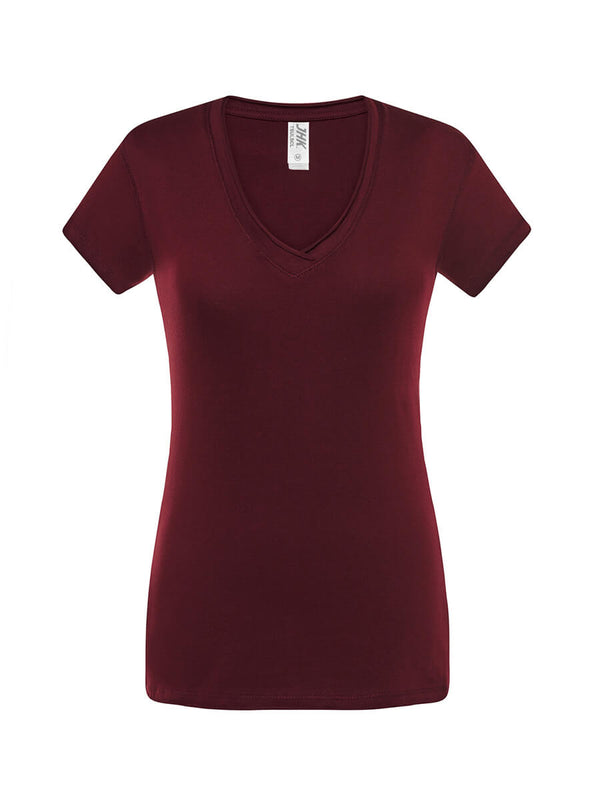WOMEN'S SHORT SLEEVE V-NECK T-SHIRT URBAN SICILIA