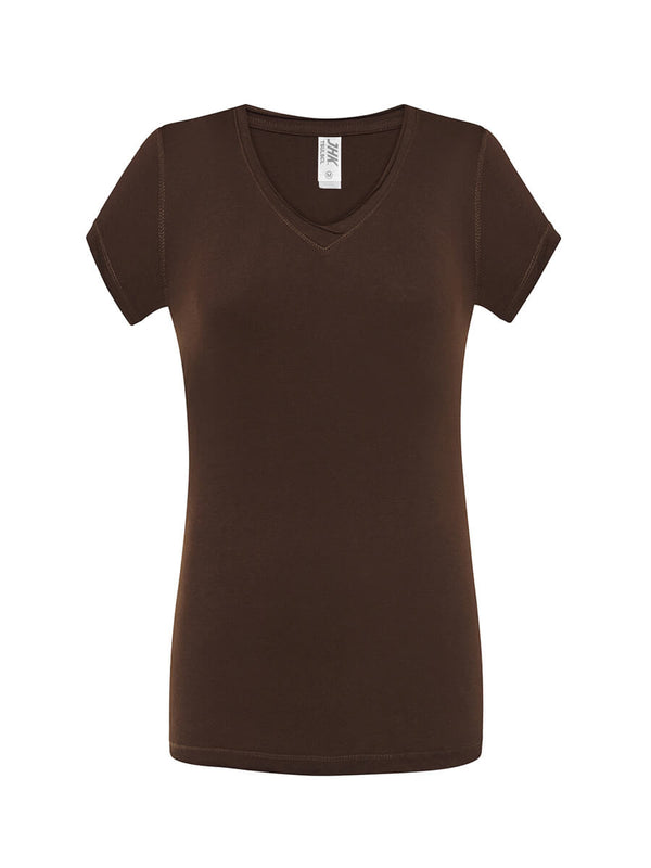WOMEN'S SHORT SLEEVE V-NECK T-SHIRT URBAN SICILIA