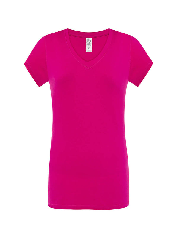 WOMEN'S SHORT SLEEVE V-NECK T-SHIRT URBAN SICILIA