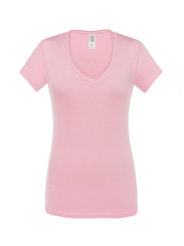 WOMEN'S SHORT SLEEVE V-NECK T-SHIRT URBAN SICILIA