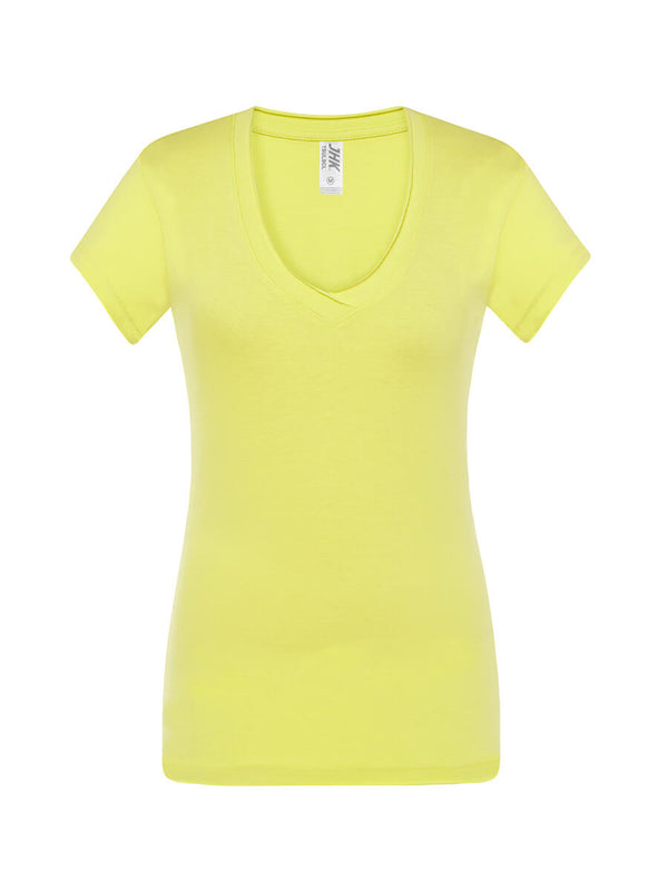 WOMEN'S SHORT SLEEVE V-NECK T-SHIRT URBAN SICILIA