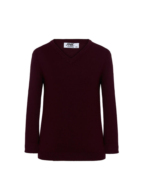 CHILDREN'S V-NECK SWEATER