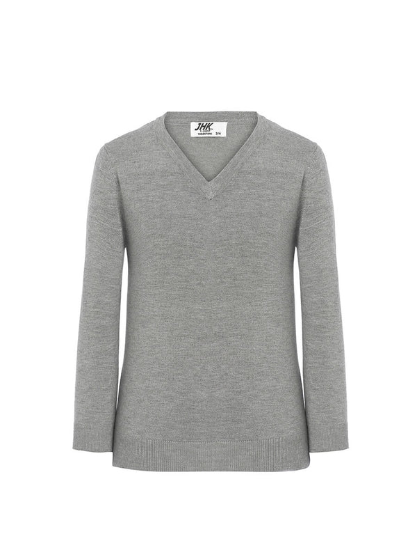 CHILDREN'S V-NECK SWEATER