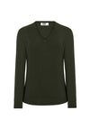 WOMEN'S V-NECK SWEATER