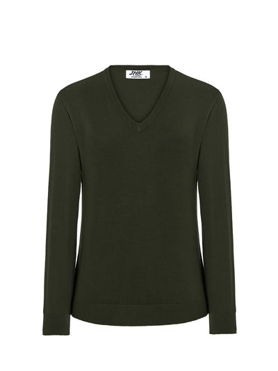 WOMEN'S V-NECK SWEATER