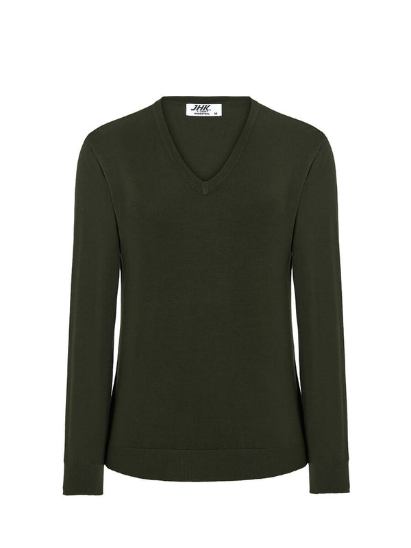 WOMEN'S V-NECK SWEATER