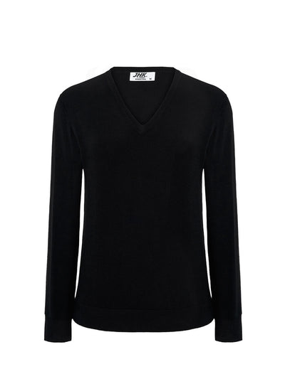 WOMEN'S V-NECK SWEATER