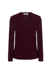 WOMEN'S V-NECK SWEATER