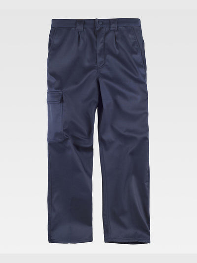 MULTI-POCKET WORK TROUSERS WITH FLEECE LINING