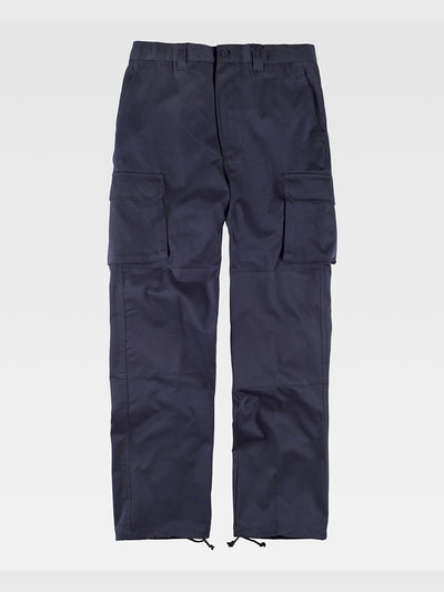 HIGH RESISTANCE MULTI-POCKET WORK TROUSERS