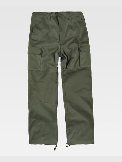 HIGH RESISTANCE MULTI-POCKET WORK TROUSERS