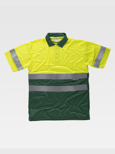 CLASS 1 HIGH VISIBILITY SHORT SLEEVE POLO SHIRT