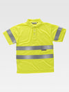 CLASS 2 HIGH VISIBILITY SHORT SLEEVE POLO SHIRT