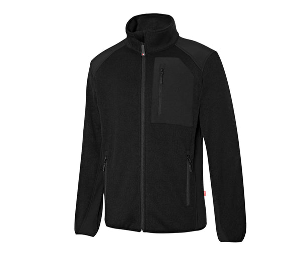 KNITTED POLAR FLEECE JACKET
