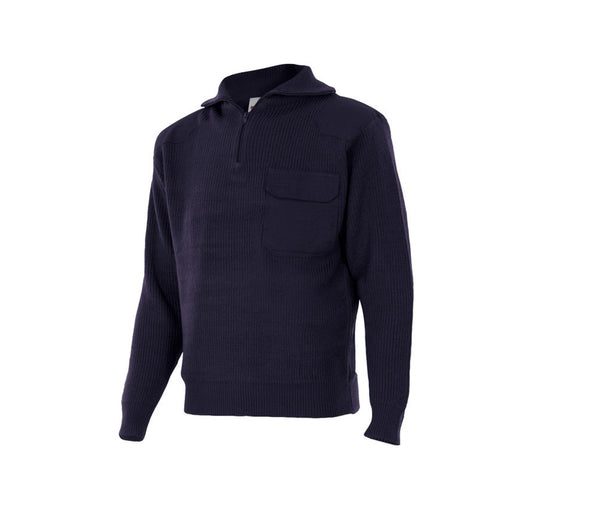 CHUNKY-KNIT TURTLE NECK JUMPER