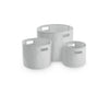 CANVAS STORAGE TUBS