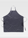 APRON WITH BIB - Dark Gray / XS