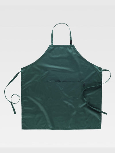 APRON WITH BIB - Green / XS