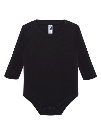 BABY BODYSUIT LONG SLEEVE - BK / 3M