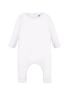 BABY LONG SLEEVE LIGHTWEIGHT FRENCH TERRY SWEATSHIRT - WH / 3M