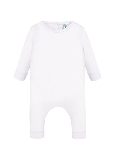 BABY LONG SLEEVE LIGHTWEIGHT FRENCH TERRY SWEATSHIRT - WH / 3M